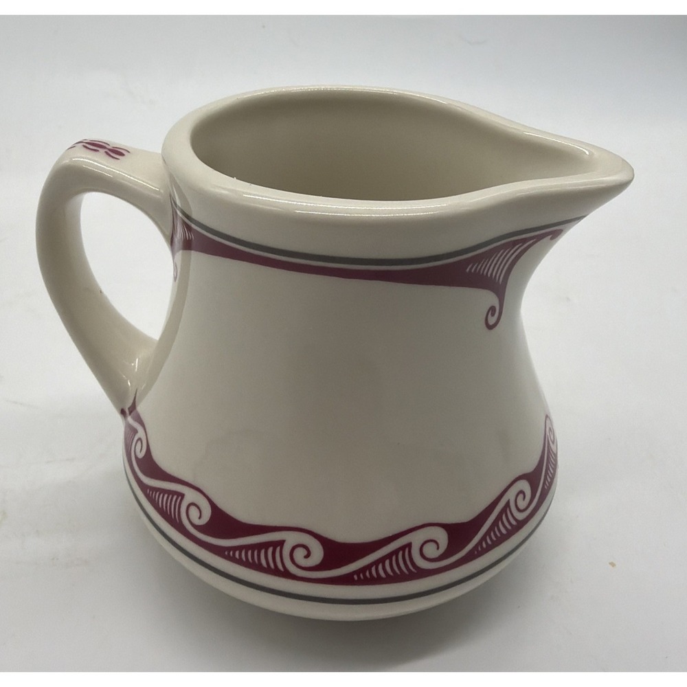 HF Coors Santa Fe Railroad Ancient Mimbreno Indian Creamer Pitcher 3 Oz